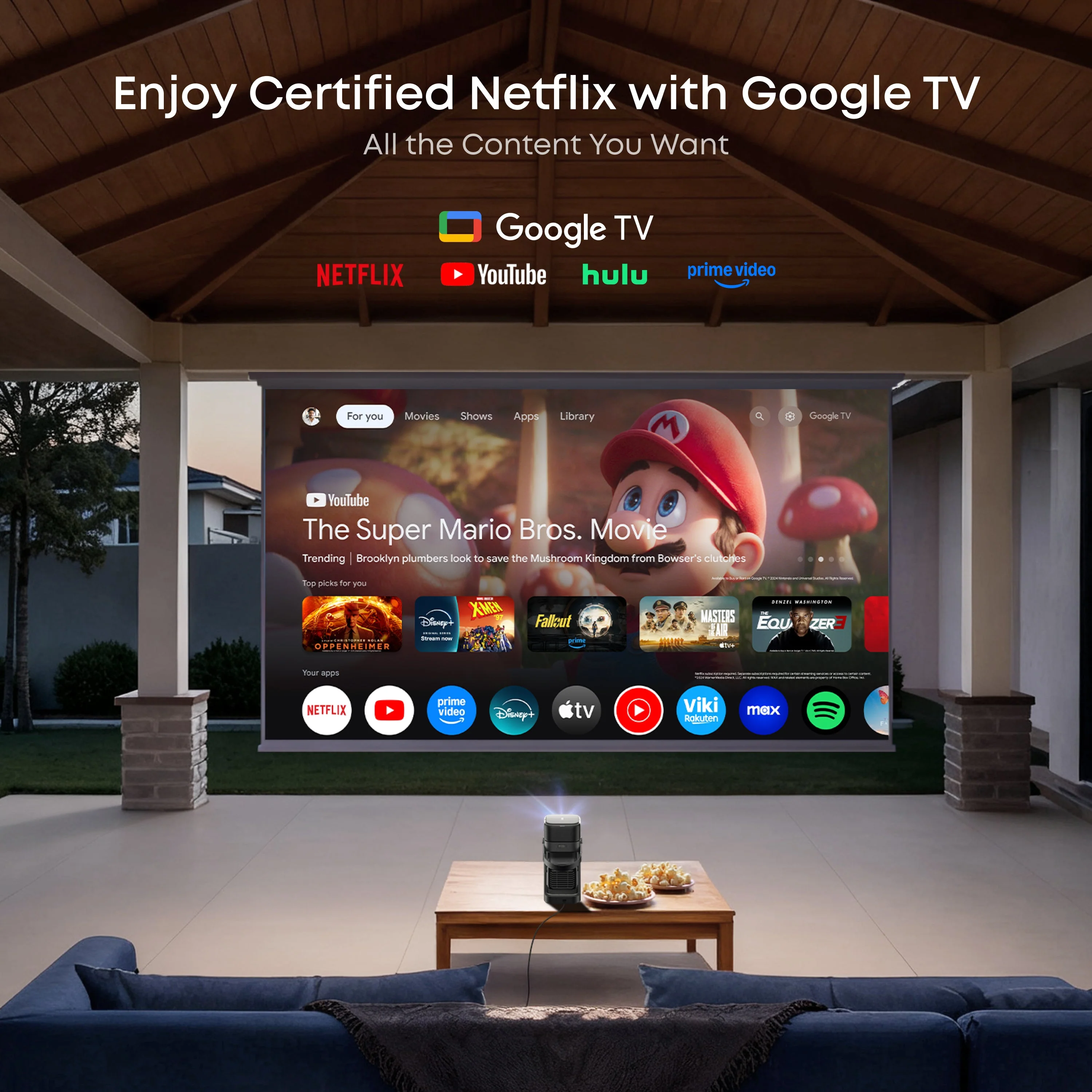 soundcore Nebula P1  World's First Portable Projector with Detachable Speakers - Image 7