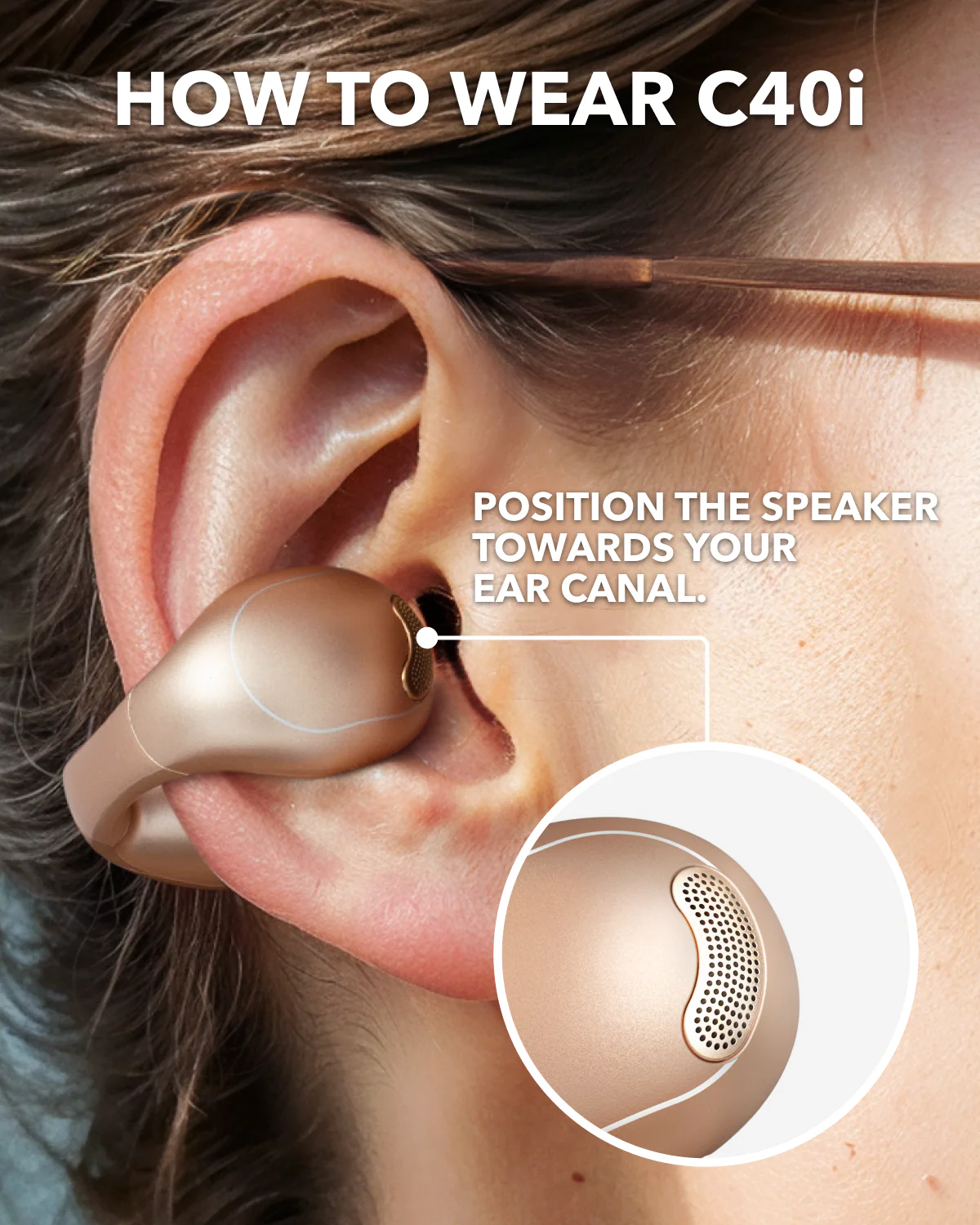 soundcore C40i | Flexible and Comfortable Clip-On Earbuds - Image 12