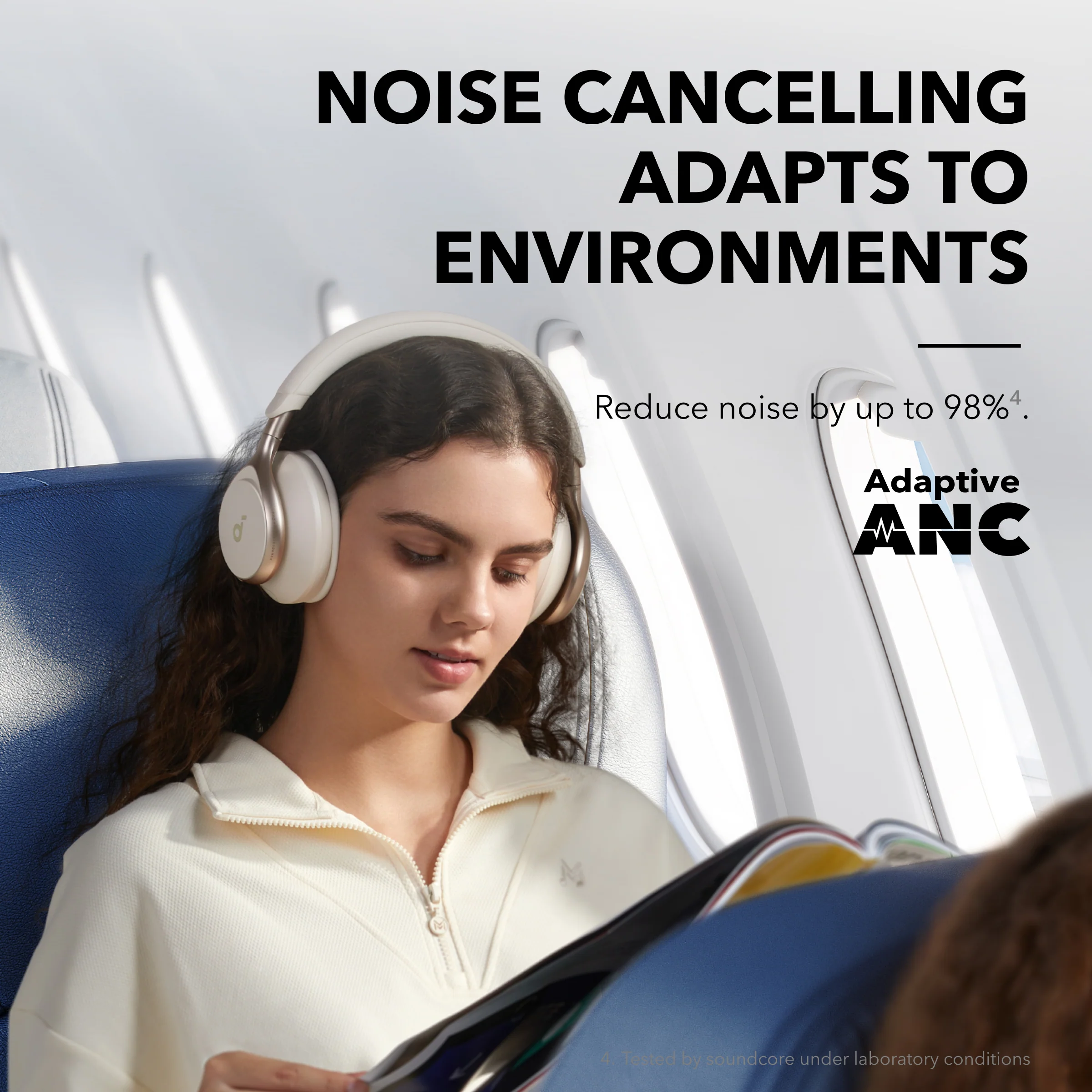 soundcore Space One | Active Noise Cancelling Headphones - Image 9